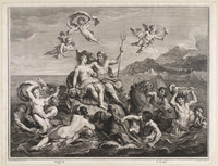KG 12898
<br/>
Personificatie van het water.
<br/>
<em>Desplaces, Louis (1682-1739)</em>